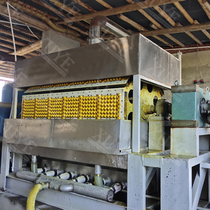 Cao hiệu quả 5000 pcs/h khay trứng sản xuất máy làm 12 lỗ khay trứng - Product Image 3