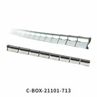 ZSTC C-BOX. . Kit de blindage textile EMC pour panneau frontal, -40... +70 ° C, 3U; 21101-854