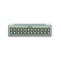 Layar LCD 7 Segmen 8 Digit, Layar LCD 7 Segmen Fleksibel untuk Kalkulator RedCrab