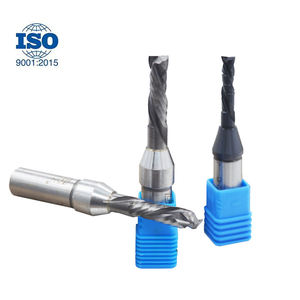 Fresa espiral de carburo sólido de alta calidad TCT para carpintería y desbaste de madera - Product Image 1