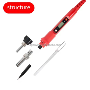 2024 producto recién actualizado 7 en 1 <span class=keywords><strong>soldador</strong></span> de temperatura ajustable 80W 110V/220V Kit de soldadura kit de reparación electrónica - Product Image 4