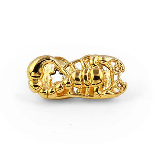 Grillz en <span class=keywords><strong>or</strong></span> et argent, scorpion, une seule <span class=keywords><strong>dent</strong></span>, bijoux hip-hop, grillz glacés pour hommes et femmes, <span class=keywords><strong>rappeur</strong></span> - Product Image 2