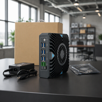 Mini PC industriel Quad-Core I3 pour pare-feu, ordinateur industriel automatisé pour AGV