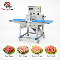 Pemotong daging segar, cocok untuk memotong daging babi, daging sapi, dll. Peralatan produksi industri makanan