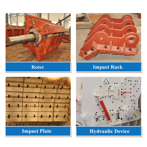 Precio barato Larga vida útil Trituradora de piedra de impacto Diseño Barra de soplado Trituradora de impacto Mini trituradora de impacto - Product Image 3