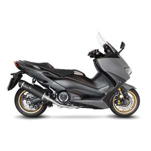 LV One EVO Black Edition sistema di scarico moto per YAMAHA T-MAX 560/TECH MAX 2020-2024 modello 18058 - Product Image 1