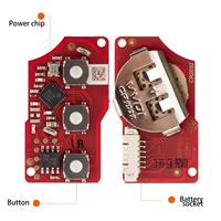 Clé Intelligente Pliante 3 Boutons Noire LK-Volkswagen (Modèle LK3-VOLWG-01)