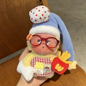 Star People Chef peluche decorazioni per la casa-simpatico sbadiglio di peluche con cappello e grembiule, serie Bestseller - Product Image 4