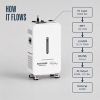 Générateur solaire 10547Wh 6200W LiFePO4, station d'alimentation mobile pour la coupure de courant, remplacement du groupe électrogène diesel