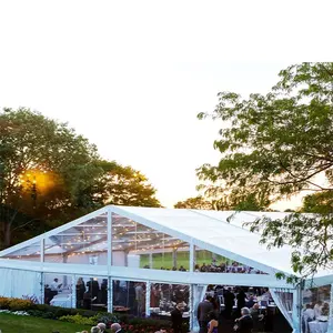 Outdoor Tent Custom Pvc Aluminum Frame Wedding Show Commercial Outdoor Event Tent 300 People Wedding