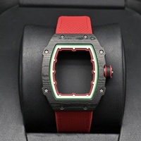 Montre automatique ultra-légère en fibre de carbone 6702, cadran simple, pour la gym, la course à pied, les trajets quotidiens et les voyages, montre pour hommes et femmes.