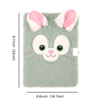 Low Moq Custom Made Kleine Niedliche Themen Cartoon Notebook Plüsch Figur Spielzeug Kinder Freundliche Tier Plüsch tier für Kinder Weihnachts geschenk