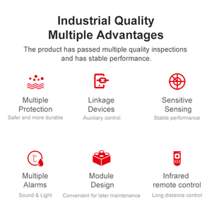 Détecteur de gaz toxique et combustible à haute précision fixe RTTPP DR600, alimentation industrielle 24V CC, durée de vie du capteur de 2 à 3 ans, alarme de fuite, moniteur - Product Image 3