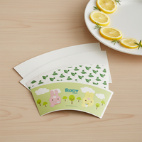 Gobelet en papier jetable écologique 4OZ-26OZ pour boissons chaudes/froides, enduit d'un côté, en pâte de bois vierge, qualité alimentaire