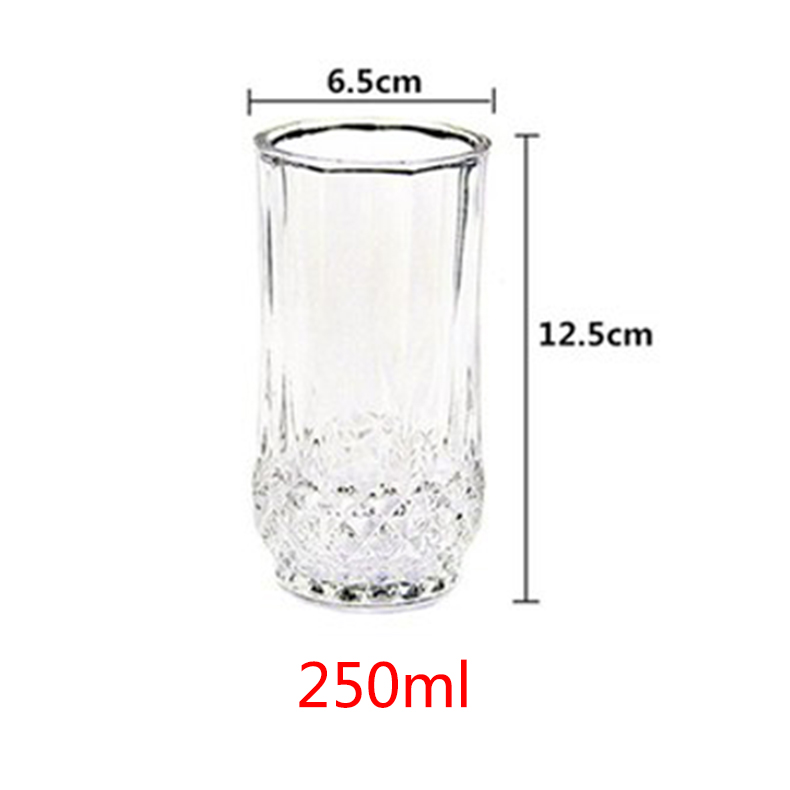 250ml 8.45oz Whiskey Shot Glass Cup Beverages Glassware Barware Brandy Vodka Tequila Diamond Star Shape Wine Spirits Tumbler