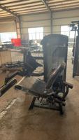 Machine à extensions de jambes assises SK Commercial, à charge par poulie, pour l'entraînement des quadriceps, équipement de fitness pour salle de sport