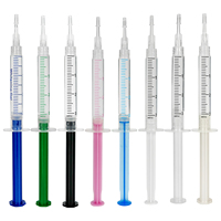 Jeringa de recarga de Gel para blanqueamiento Dental, profesional, con logotipo privado, 3/5/10ml