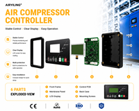 Controlador de Compresor de Aire D1CDAE44 100013548, Panel PLC, Repuestos Originales Nuevos, Apto para Compresor de Aire de Tornillo, en Stock