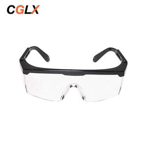 Gafas de Seguridad CGLX Personalizadas Transparentes con Protección UV, Antivaho, Antiarañazos, Protección Ocular Azul Z87, Gafas de Seguridad de Nailon con Prescripción para Taller - Product Image 1