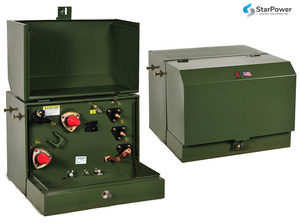 Monophasé 7.2kV 11kV 10kVA 12kVA 15kVA Transformateur monté sur tampon avec tension de sortie 380V et 480V - Product Image 5