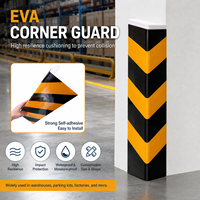 Protection murale auto-adhésive en EVA pour garage, pare-chocs en mousse, protection de bord de porte de voiture, protection de sécurité pour les zones de stationnement