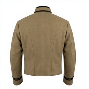 Men <b>Gothic</b> Steampunk Parade Stand Collar Button Front Uniform Style Cosplay shell <b>Jackets</b> - Product Image 4