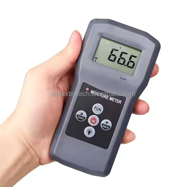 Labtex Moisture Digital Meter Used to Measure the Moisture Content of Wood Building Materials Mineral Sands Glass Flooring