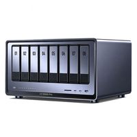 Original Nouveau Ugreen DXP6800 Plus NAS 6 baies, processeur Intel Gold 8505 5 cœurs, 8 Go de RAM DDR5, 1 * 2.5GbE, 2 * M.2 NVMe, 4K, sans disques