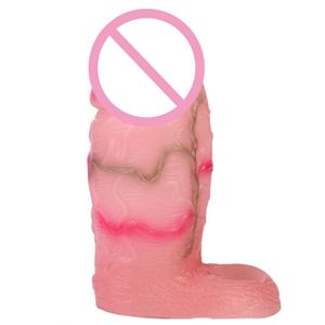 SXXY Housse de pénis réaliste en silicone avec anneau anti-déchirure pour hommes, pour l'agrandissement du pénis, pour adultes - Product Image 5