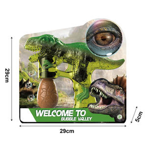 Pistola de Burbujas de Dinosaurio - Lanza Burbujas con Luz y Sonido, Diversión al Aire Libre e Interior - Idea de Regalo, Actividad para Fiestas - Product Image 4