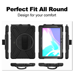 GSCASE, fundas resistentes para tableta para Samsung <span class=keywords><strong>Galaxy</strong></span> <span class=keywords><strong>Tab</strong></span> <span class=keywords><strong>Active</strong></span> <span class=keywords><strong>4</strong></span> Pro 10,1 2022 T630 T636 T540 T545, funda a prueba de golpes con correa para el hombro - Product Image 3