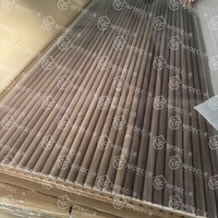 Panneaux de tambours 3D MDF super flexible Panneau mural cannelé en bois de chêne blanc/noyer noir