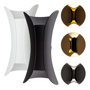 Applique murale extérieure LED étanche IP65, lampes de jardin 85V-265V, applique murale extérieure pour rue, cour, couloir, éclairage intérieur - Product Image 3