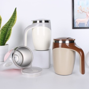 2026 Emerit Wholesale Custom Logo 400ml Magnetic Self-stirring Mugs Global Top-seller <strong>Automatic</strong> Mixing Mug With Magnetic <strong>Stirrer</strong> - Product Image 2