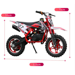 Minimoto de Alto Rendimiento de 49cc, 2 Tiempos, sin Escobillas, para Niños, con Arranque Manual y Frenos Hidráulicos - Product Image 5