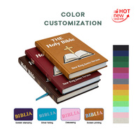Bible en gros couleurs assorties, approvisionnement en vrac pour la distribution en église, échantillon gratuit, Bible de haute qualité à couverture rigide