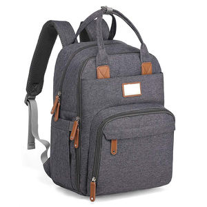 <span class=keywords><strong>Sac</strong></span> à <span class=keywords><strong>langer</strong></span> en toile personnalisé, <span class=keywords><strong>sac</strong></span> à dos multifonctionnel, <span class=keywords><strong>sac</strong></span> à <span class=keywords><strong>langer</strong></span> pour bébé, grande capacité, imperméable, élégant - Product Image 4