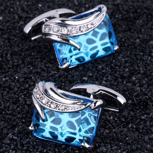 Boutons de manchette en acier inoxydable personnalisés en gros pour chemises d'hommes - Cadeaux de fiançailles, de mariage et d'anniversaire - Product Image 5