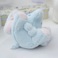 Peluche éléphant mignon HECION, peluche à grandes oreilles, adorable pendentif pour sac, décoration de la maison, parfait pour les cadeaux de couple