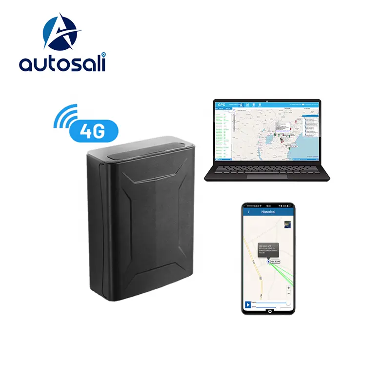 Détecteur de positionnement sans fil 7500mAh, aimant puissant, suivi de véhicule, traqueur GPS 4G avec capteur de lumière GT04