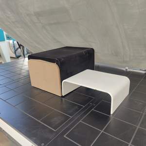 BYTCNC Termoform Silikon Membran Katı Yüzey Plastik Şekillendirme Corian Vakum Pres Makinesi - Product Image 6