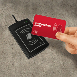 듀얼 인터페이스 스마트 카드 리더/라이터 ACR1281U-C1 NFC + IC 칩 카드 ABS 소재 13.56MHz 주파수 USB 통신을 지원합니다 - Product Image 2