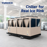 Refroidisseurs de patinoire à glace réels avec système portable, machine de réfrigération pour hockey, refroidisseur cryogénique de 20 kW pour jardin, refroidisseur de glycol