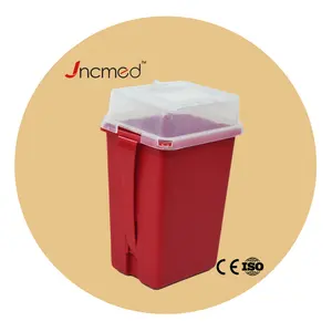 JCMED 1 QT conteneur d'élimination d'aiguille et de seringue petits conteneurs tranchants portables pour le voyage
