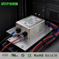 Filter Saluran Daya AC EMC VIP4-2B-10 (10307) 10A RMS Maks Untuk Peralatan Komunikasi