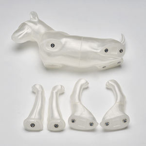 Maniquí <span class=keywords><strong>de</strong></span> Perro Desmontable Impreso en 3D, Material <span class=keywords><strong>PLA</strong></span> Translúcido, Modelo <span class=keywords><strong>de</strong></span> Bull Terrier, Ligero y Fácil <span class=keywords><strong>de</strong></span> Instalar, Modelo <span class=keywords><strong>de</strong></span> Perro <span class=keywords><strong>de</strong></span> Juguete - Product Image 4