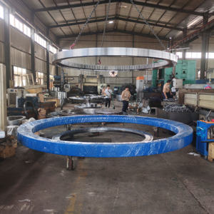 PC1250 Graafmachine Zwenklager 42CrMo Hoge Sterkte Draairing Zwenkcirkel voor Mijnbouwgraafmachines CAT 6090 Equivalent - Product Image 6