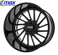 Jantes forgées MAX Super Single Series 24x12 24x14 26x14 26x16 8x180 8x6.5 6x139.7 6/8 trous pour GMC 1500 2500