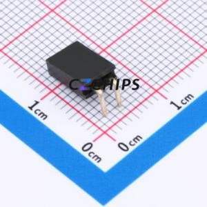 HC-PM254-8.5H-1x2PW-02A Pin Socket Bent Lead Through Hole,P=2.54mm Connector 1x2P 2.54mm Square Hole Right Angle Insert - Product Image 2