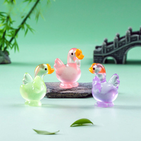 Vente en gros Mignon Petit Gros Poupée Oie Micro Paysage Créatif Ornement Lumineux